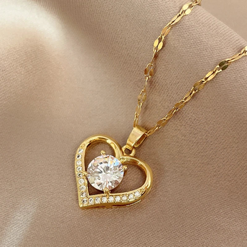 LustraHeart™ Pendant Necklace