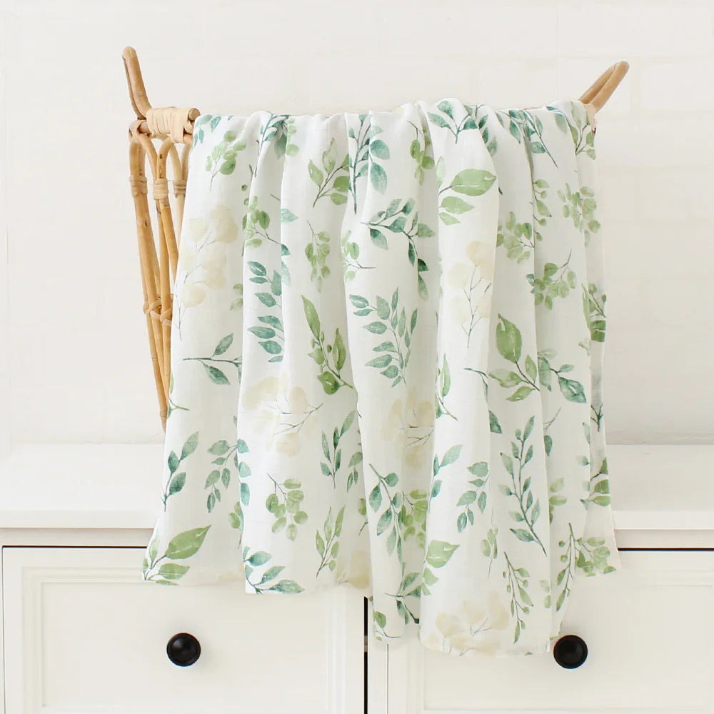 EucaNest™ Organic Baby Swaddle Blanket