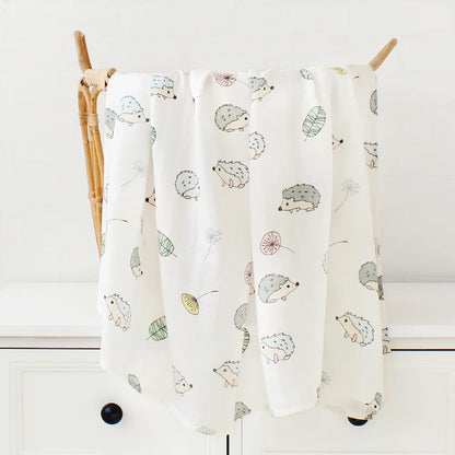 EucaNest™ Organic Baby Swaddle Blanket